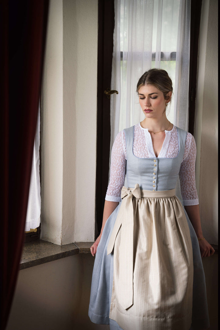 Dirndl 'Grünwald' hellblau