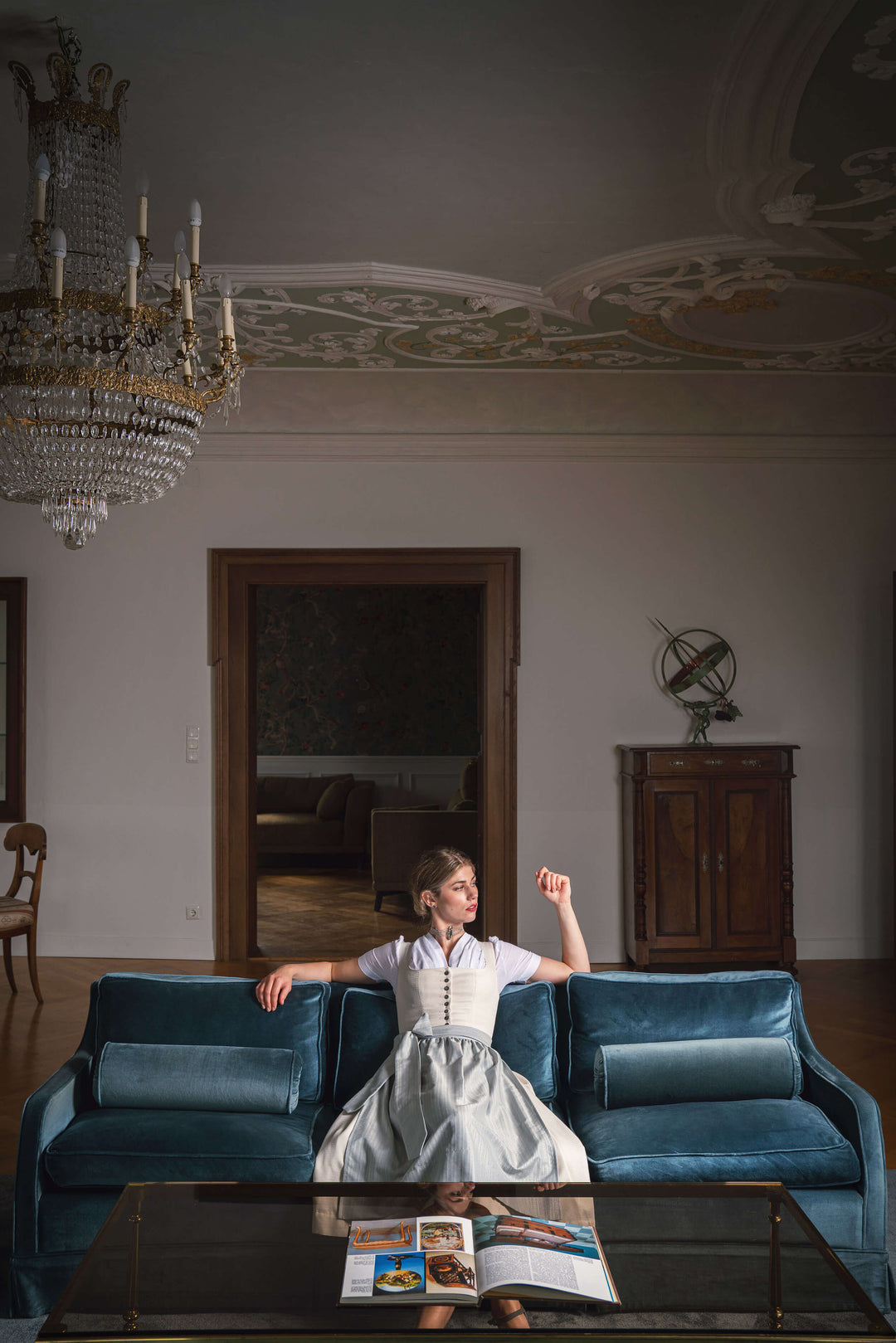 Dirndl 'Grünwald' creme