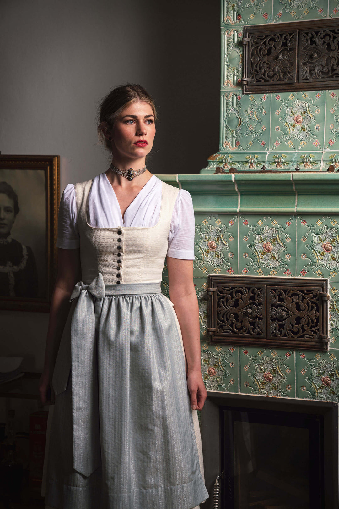 Dirndl 'Grünwald' creme