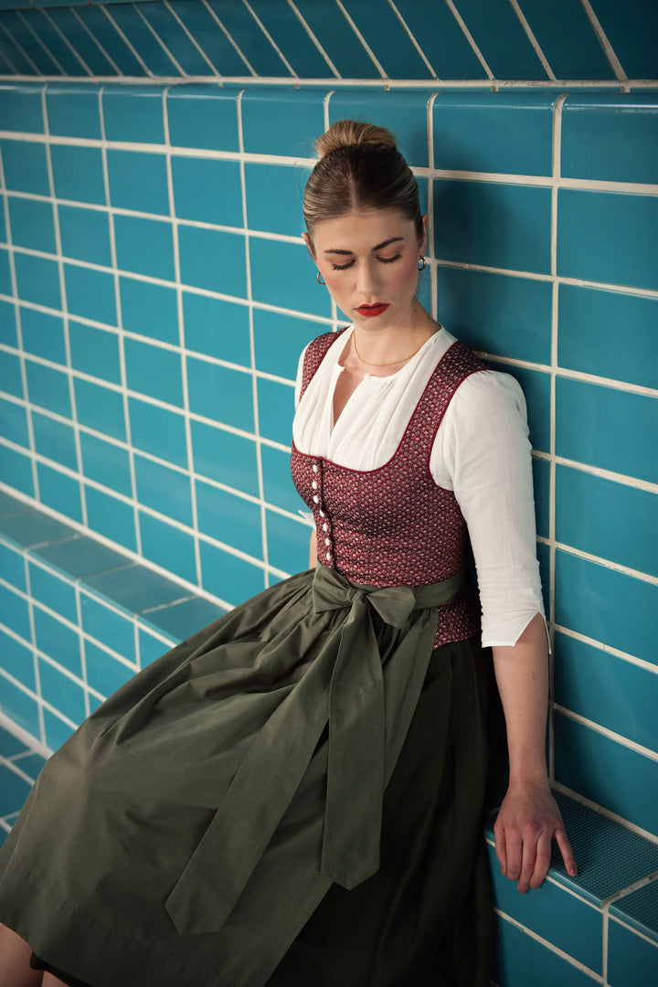 Mieder 'Oberding' rot