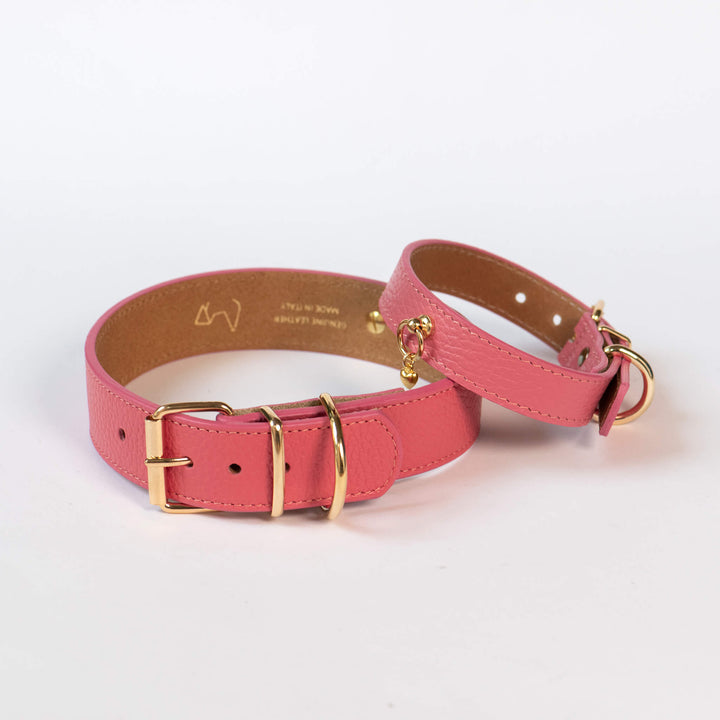 Hundehalsband 'soft Coralpink'