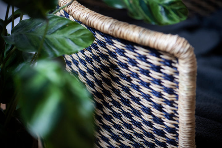 Hundekorb 'natur schwarz'