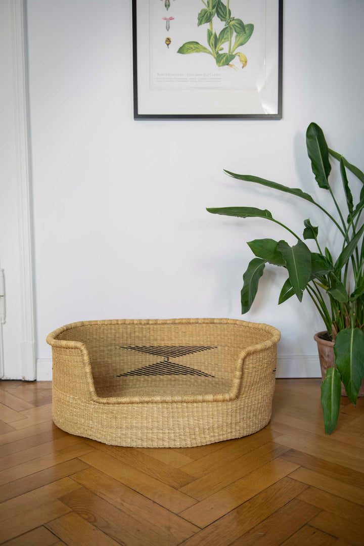Hundekorb 'natur Ethnomuster'