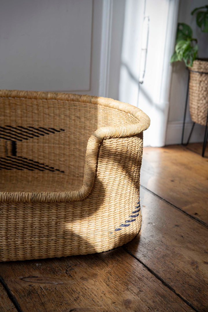 Hundekorb 'natur Ethnomuster'