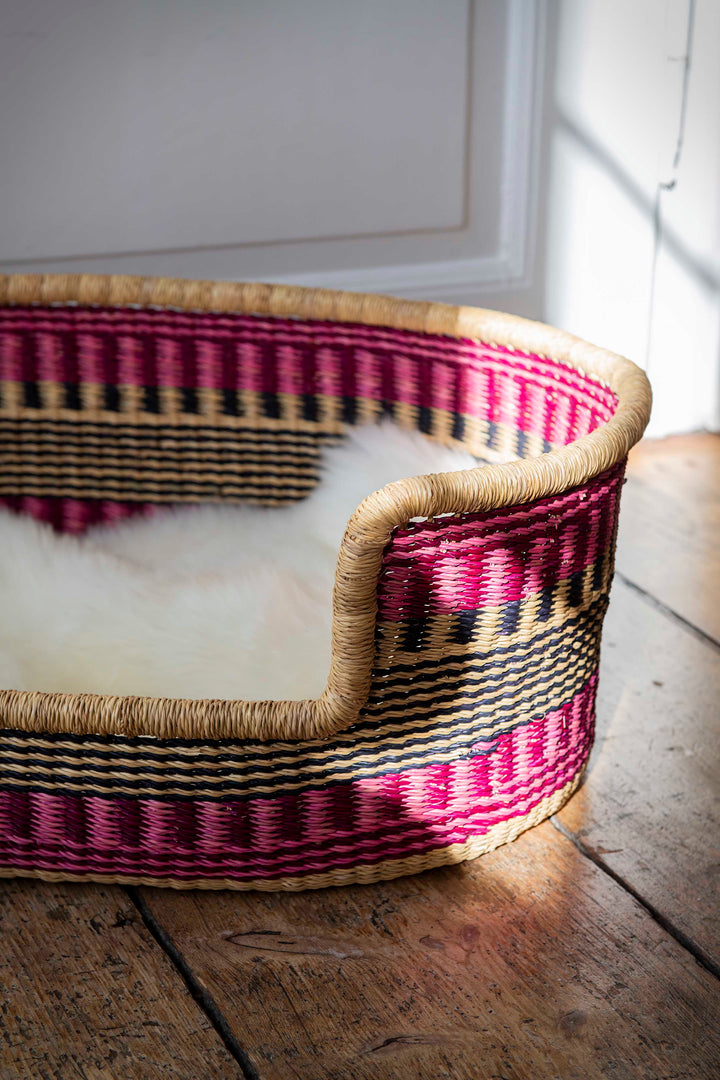 Hundekorb 'berry pink'