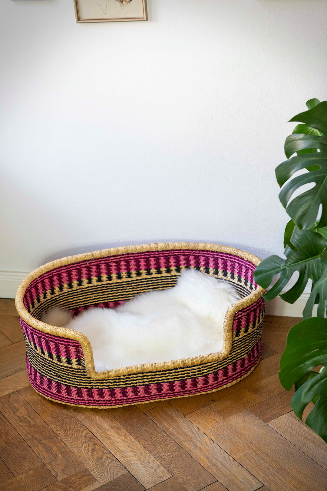 Hundekorb 'berry pink'