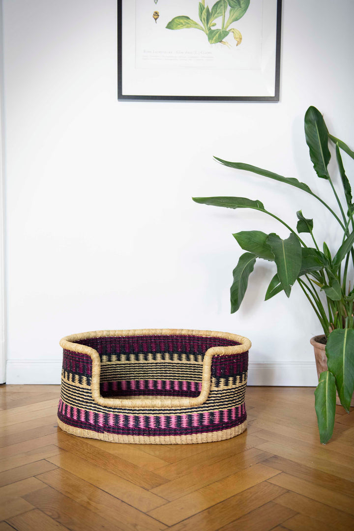 Hundekorb 'berry pink'