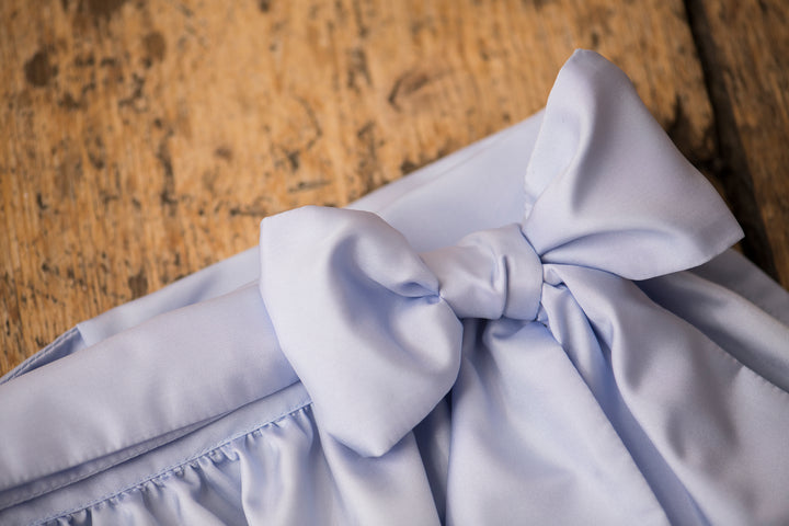 Schürze 'Schwabing' hellblau