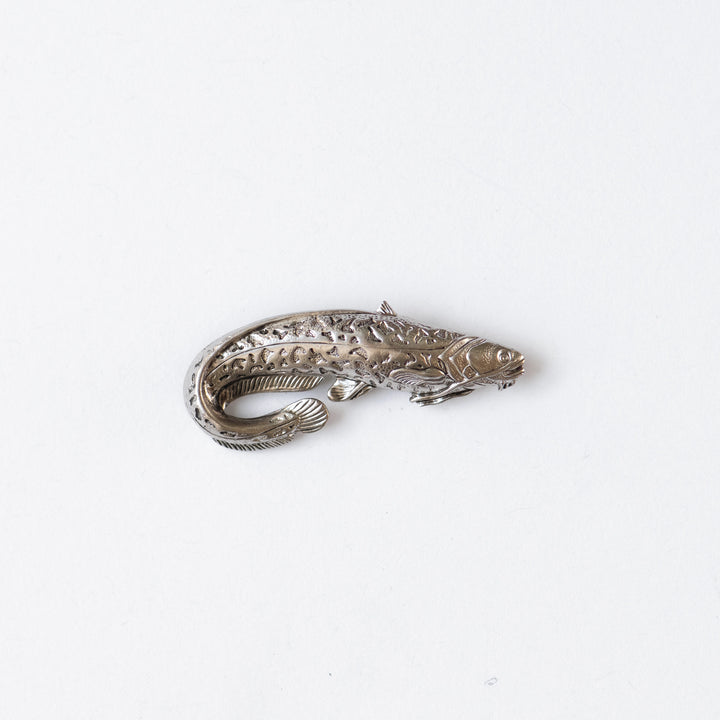 Anstecker 'Waller silber'