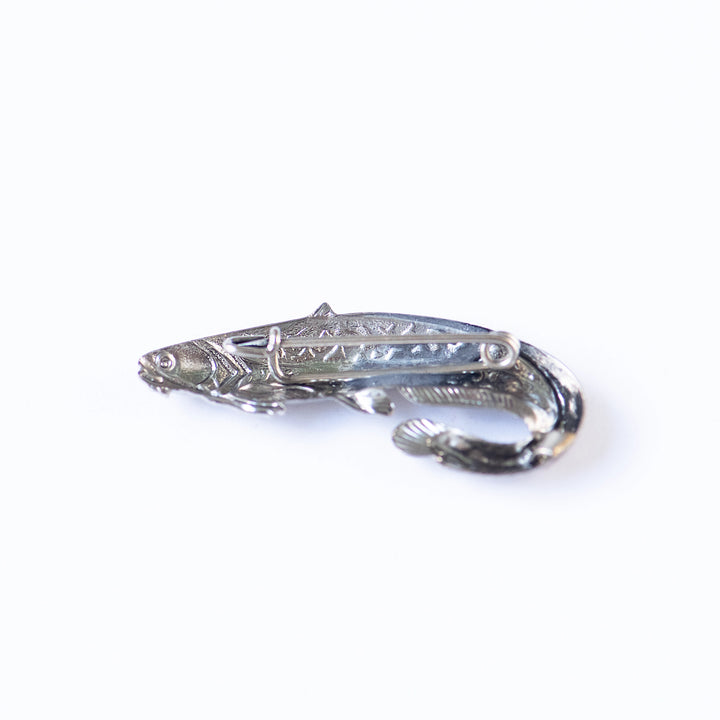 Anstecker 'Waller silber'