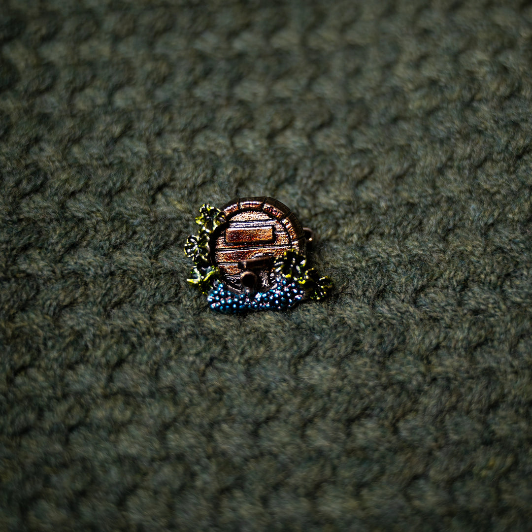 Anstecker 'Weinfass'