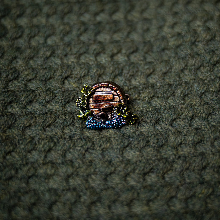 Anstecker 'Weinfass'