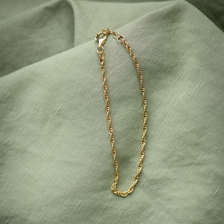 Armband 'Kordel gold'