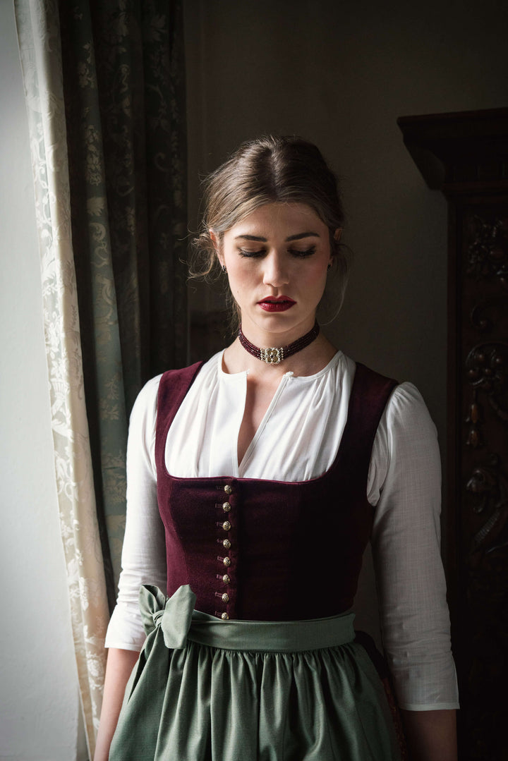 Dirndl 'Fürstenfeldbruck' bordeaux