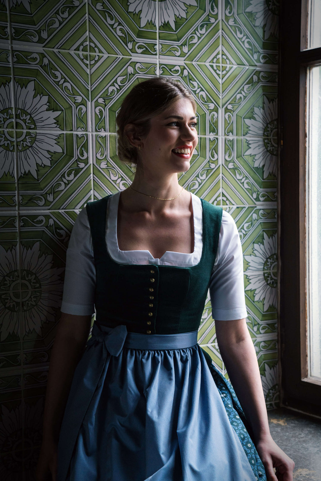 Dirndl 'Fürstenfeldbruck' tannengrün