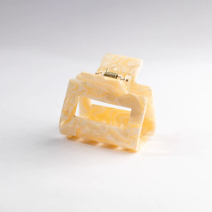 Haarklammer 'square creme'