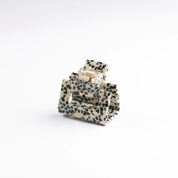 Haarklammer 'square mini Dalmatiner'