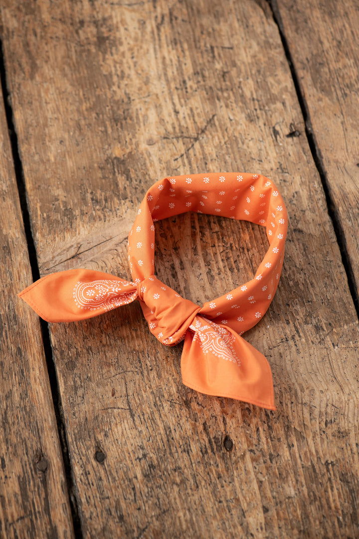 Baumwoll-Tuch 'Toni Apricot'