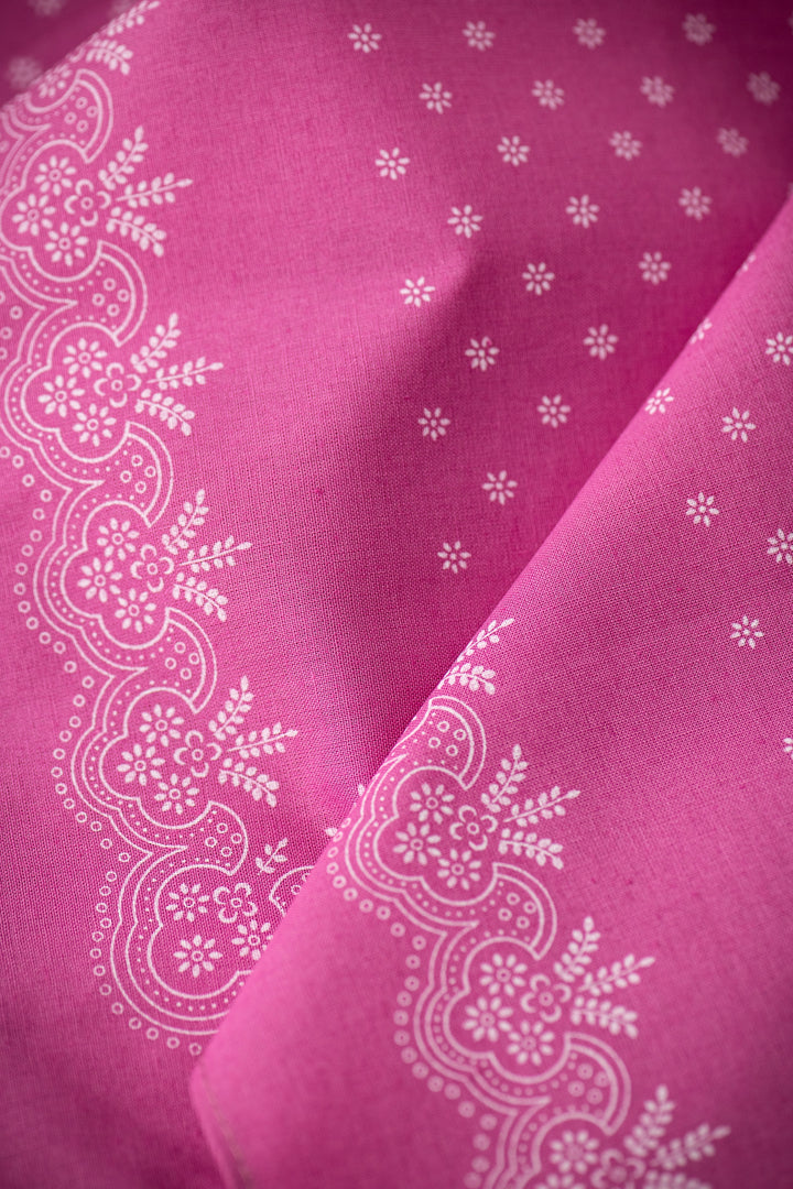 Baumwoll-Tuch 'Toni pink'