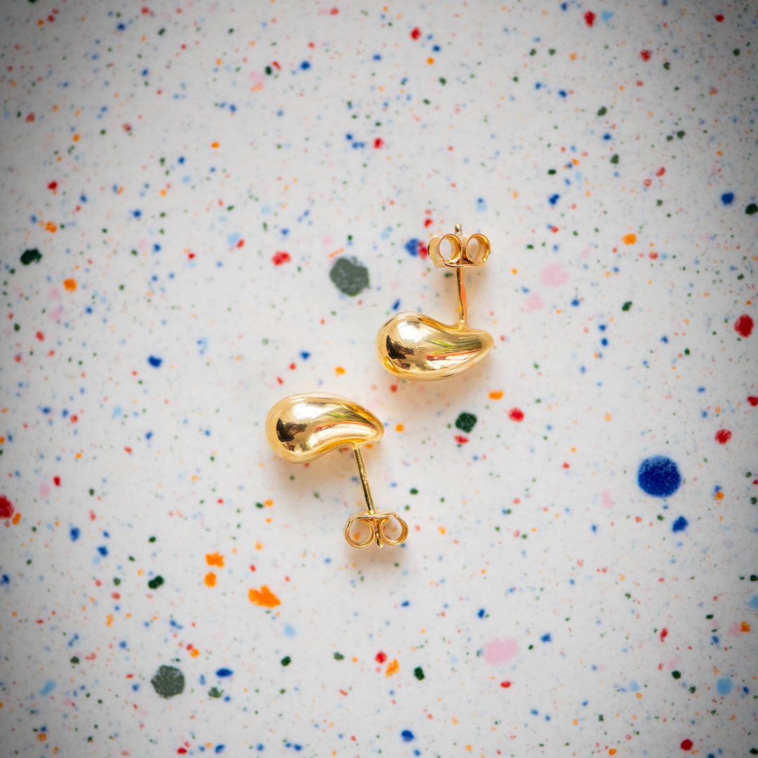 Ohrstecker 'mini Drop gold'