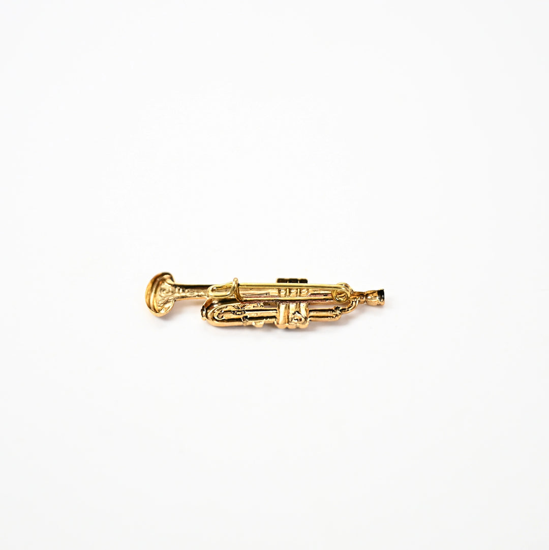 Anstecker 'Trompete gold'