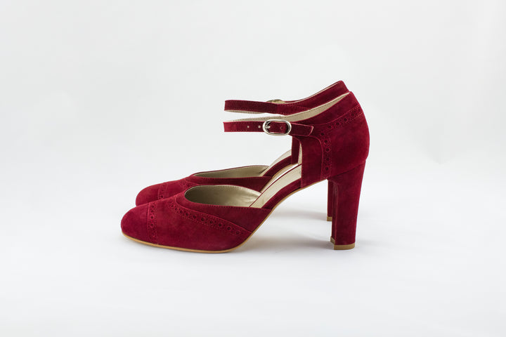 Pumps 'Attersee' rouge