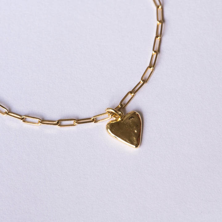 Armband 'Herz gold'