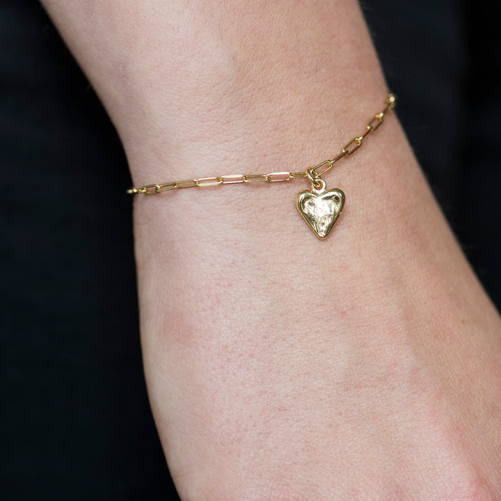 Armband 'Herz gold'
