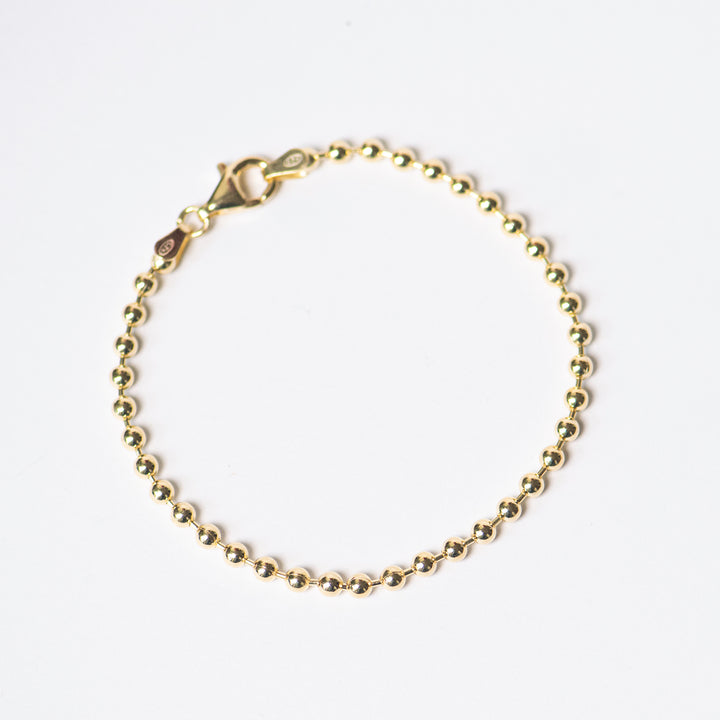 Armband 'Kugeln gold'