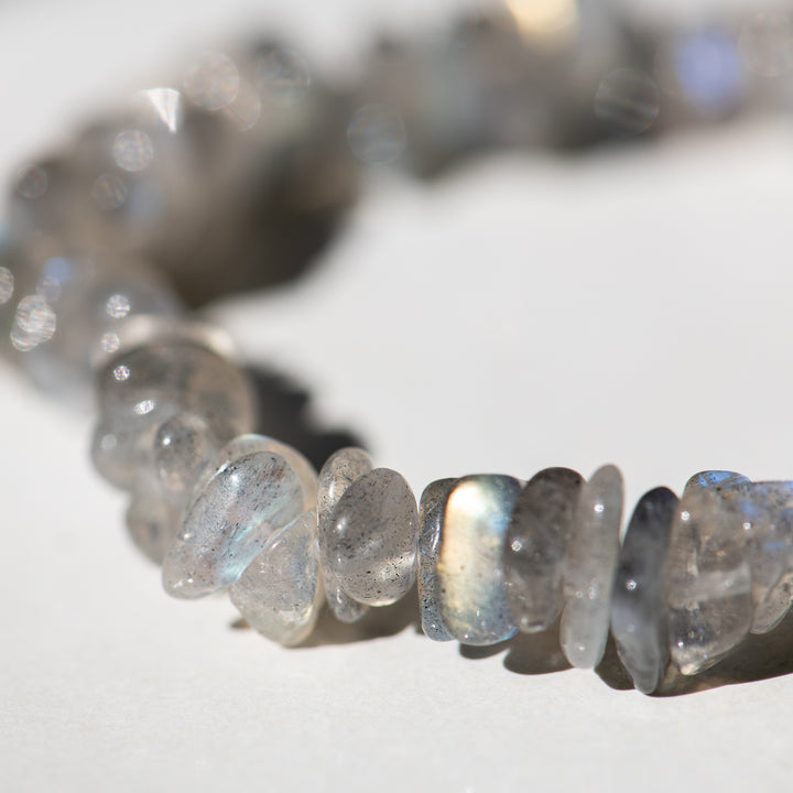 Armband 'Edelstein Labradorit'