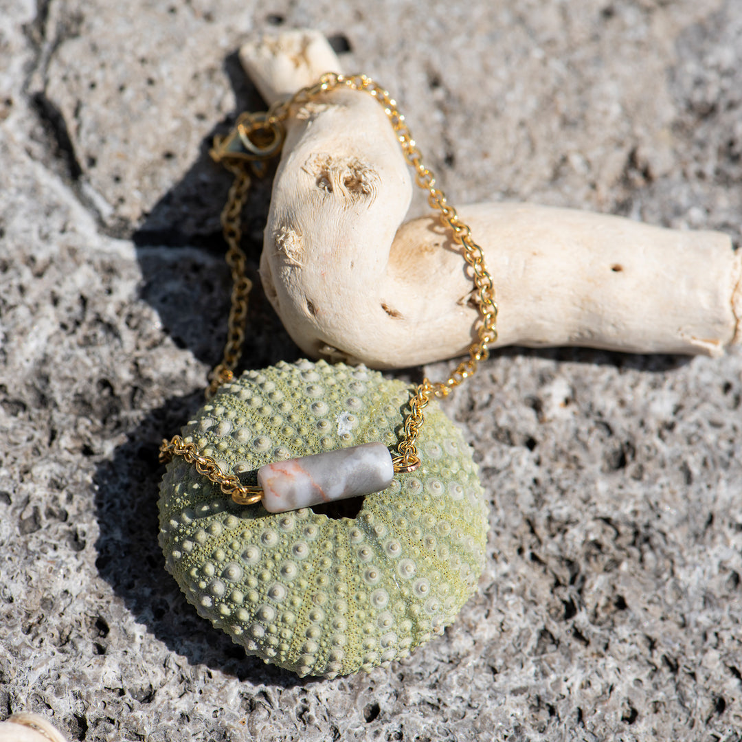 Armband 'Marmor gold'