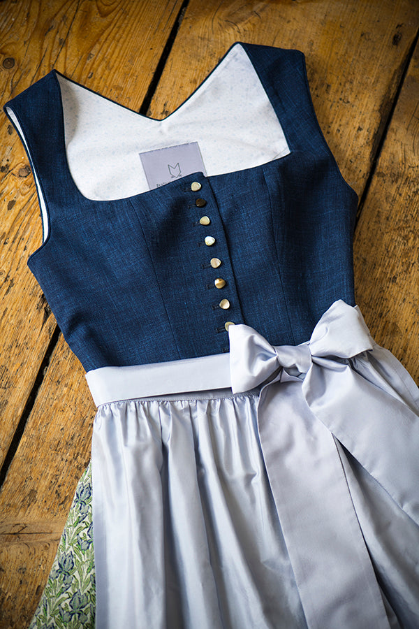 Dirndl 'Schwabing' blau