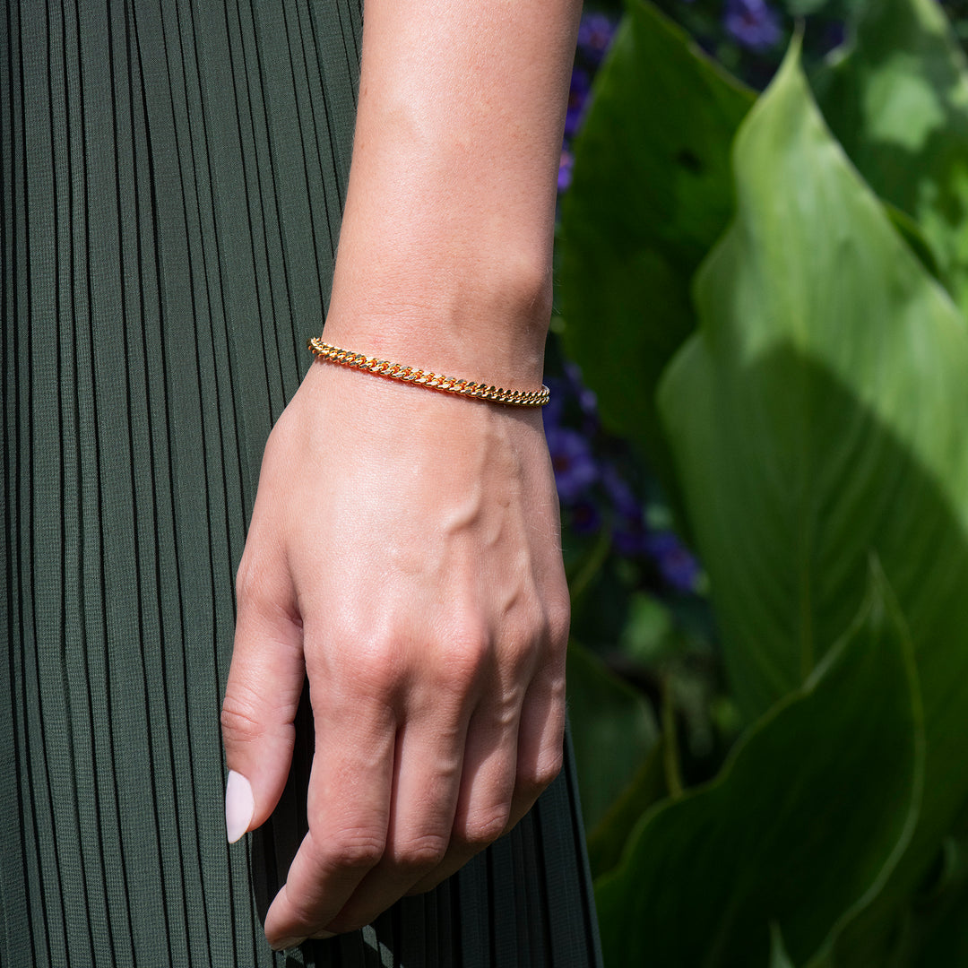 Armband 'Panzer gold'