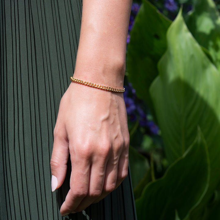 Armband 'Panzer gold'