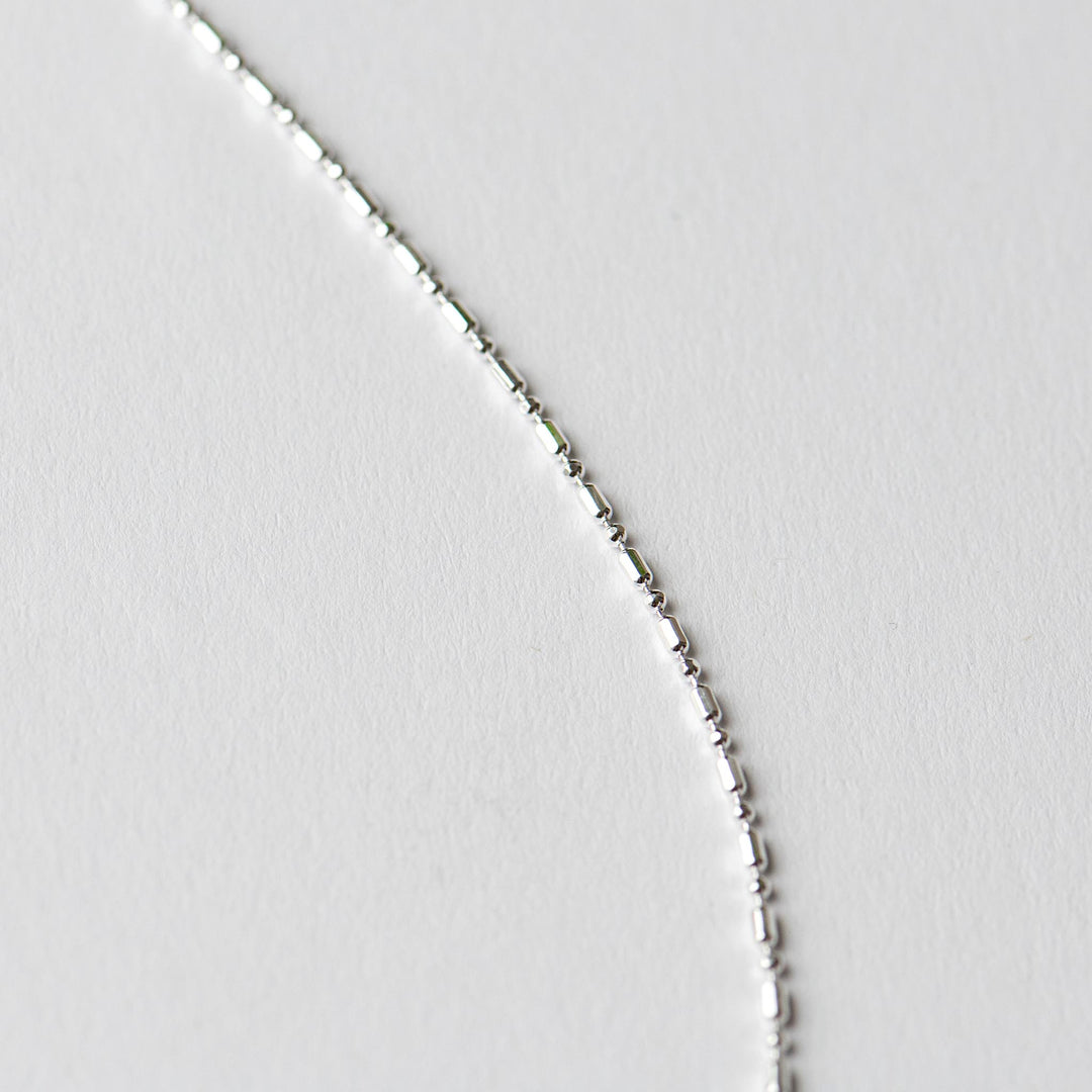 Detail Halskette Tönnchen silber