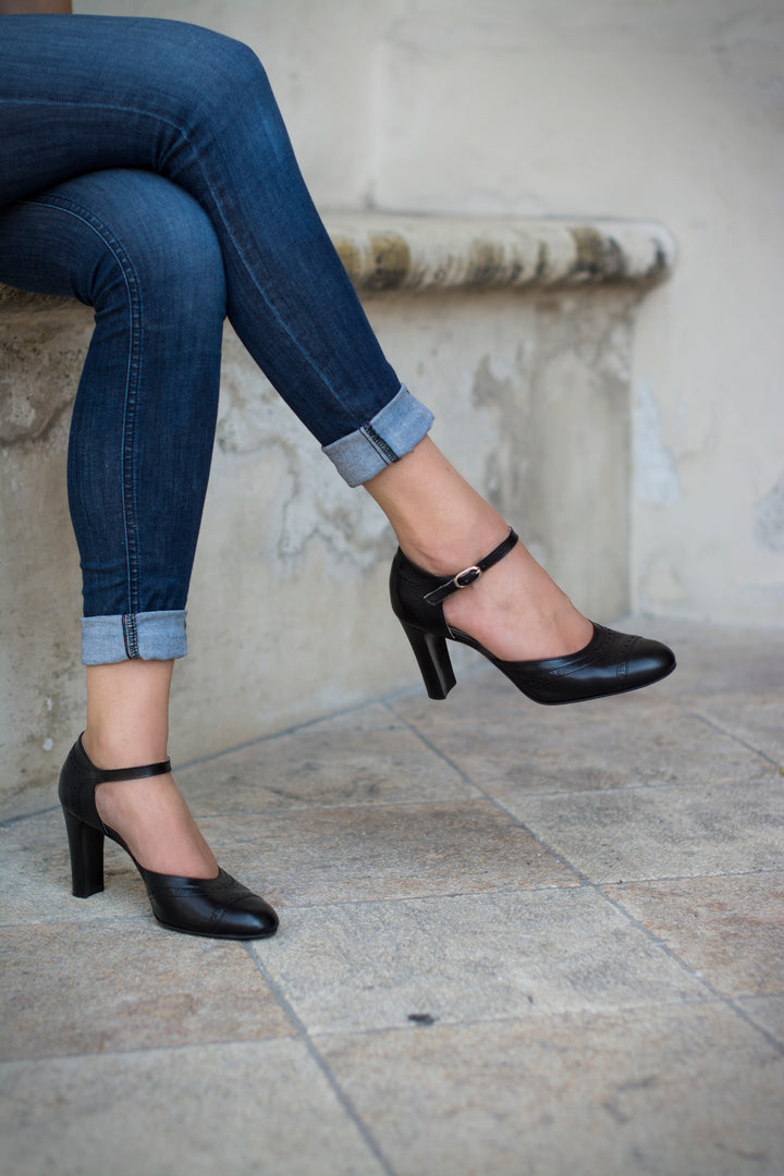 Pumps 'Attersee' schwarz