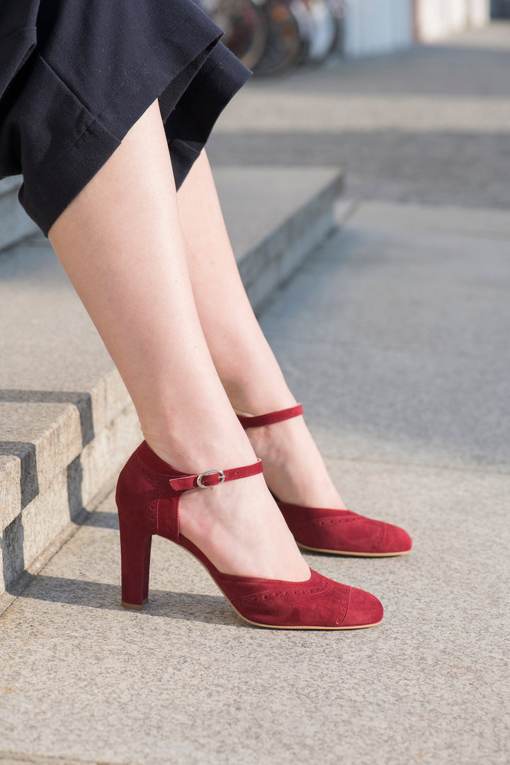 Pumps 'Attersee' rouge