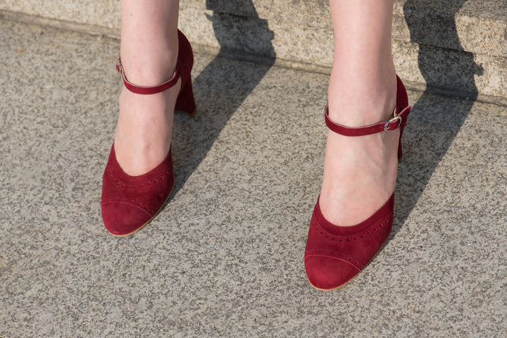 Pumps 'Attersee' rouge