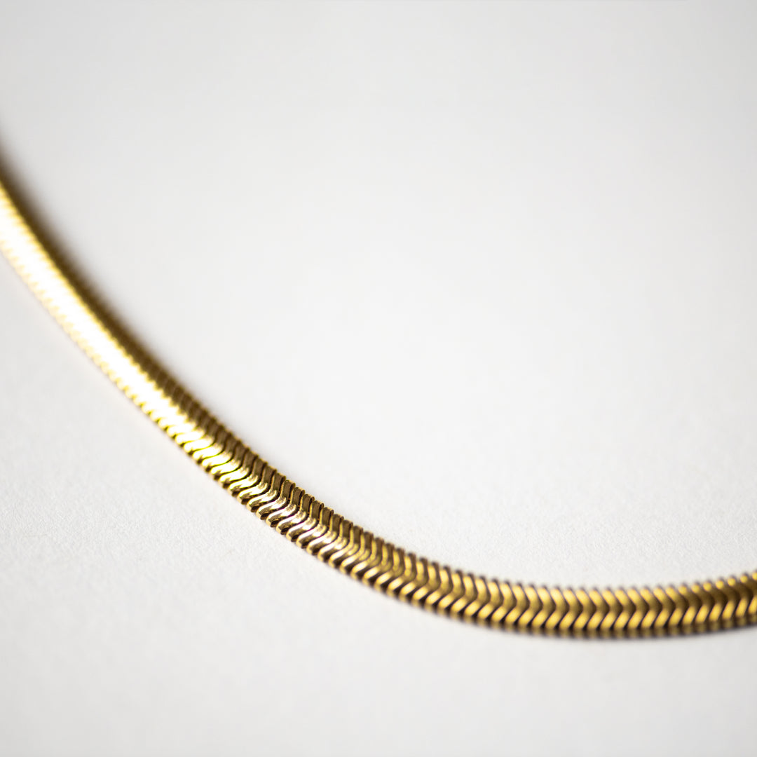 Halskette 'Schlange gold'