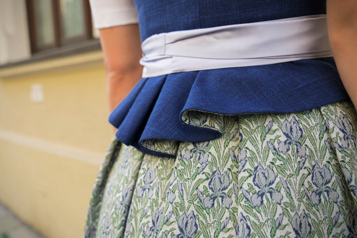 Dirndl 'Schwabing' blau