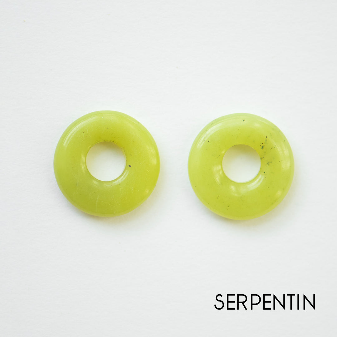 Creolen 'rund Serpentin'