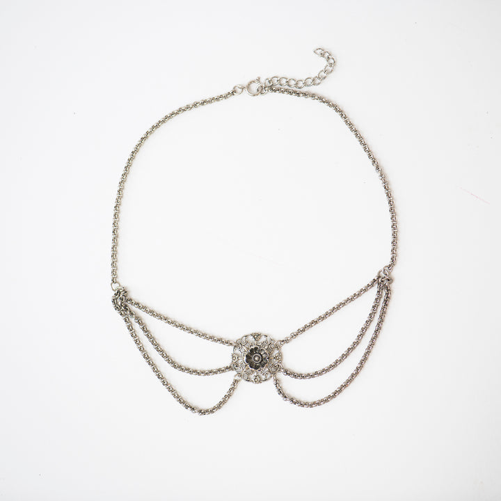 Spinnenkette 'Blume rund'